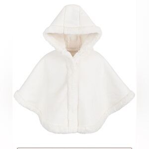 FIRST IMPRESSIONS Faux Shearling Cape